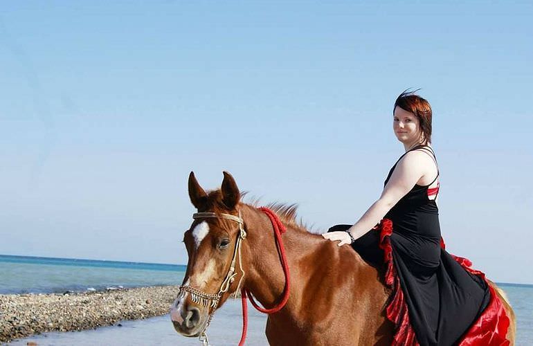 Pferde Reiten in Soma Bay: Reiten am Strand oder in der Wüste