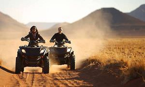 Quad Abenteuer in Soma Bay: Private Tour durch die Wüste mit Abendessen