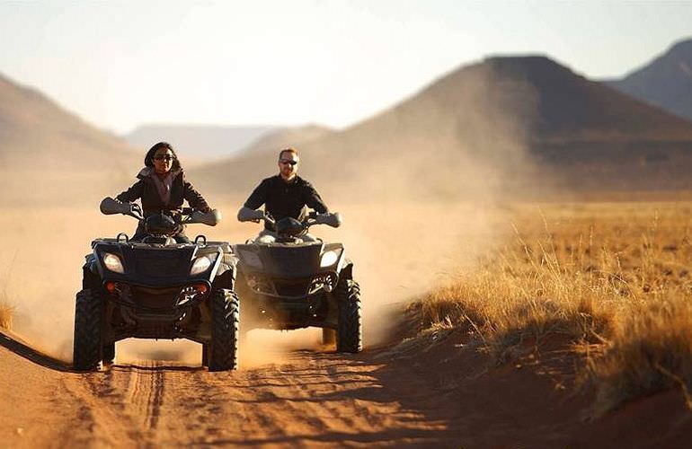 Quad Abenteuer in Soma Bay: Private Tour durch die Wüste mit Abendessen