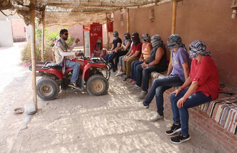 Quad Tour am Nachmittag durch die Wüste von Soma Bay